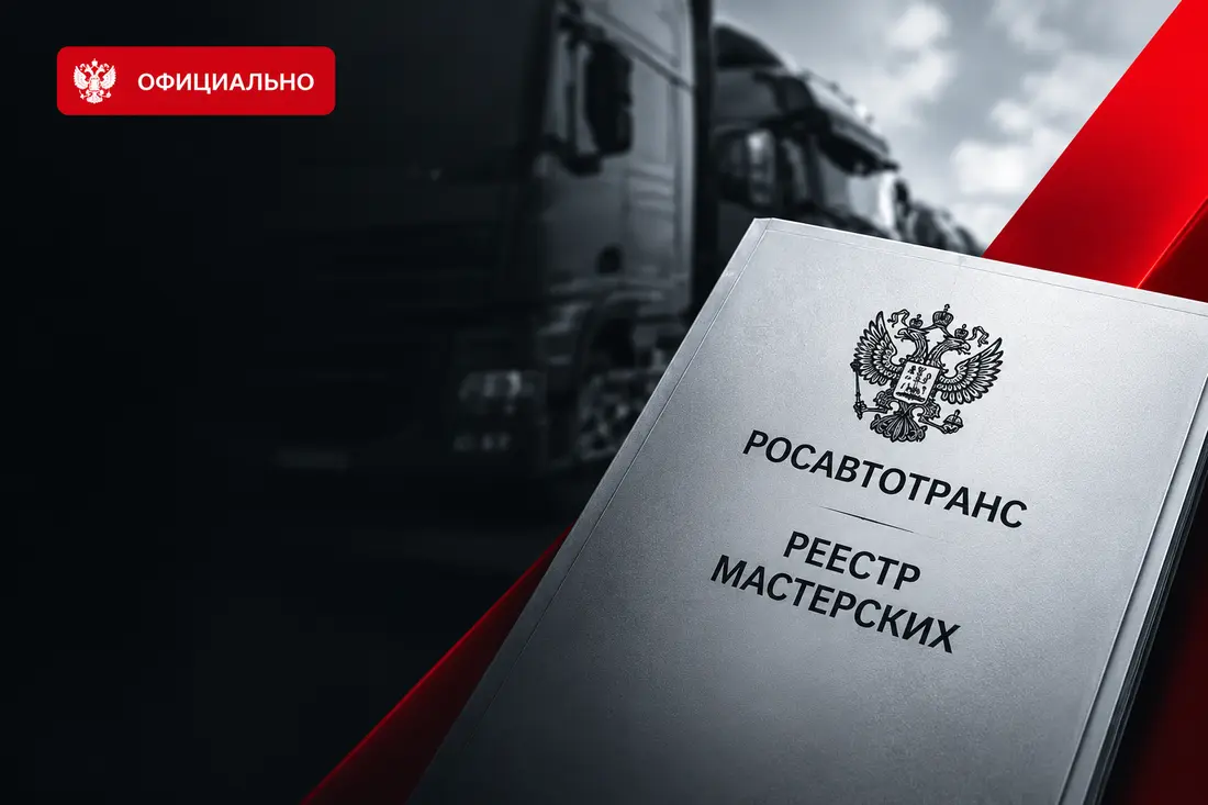 Реестр мастерских Росавтотранса